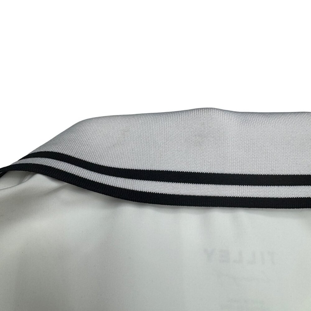 NWT Tilley Sleeveless Polo Dress Golf/Tennis Womens Large White Small Snag/Stain - Picture 9 of 13